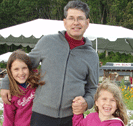 Kids and husband June 2008