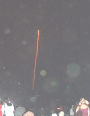 orbs during fireworks